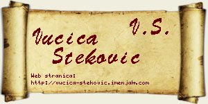 Vučica Steković vizit kartica